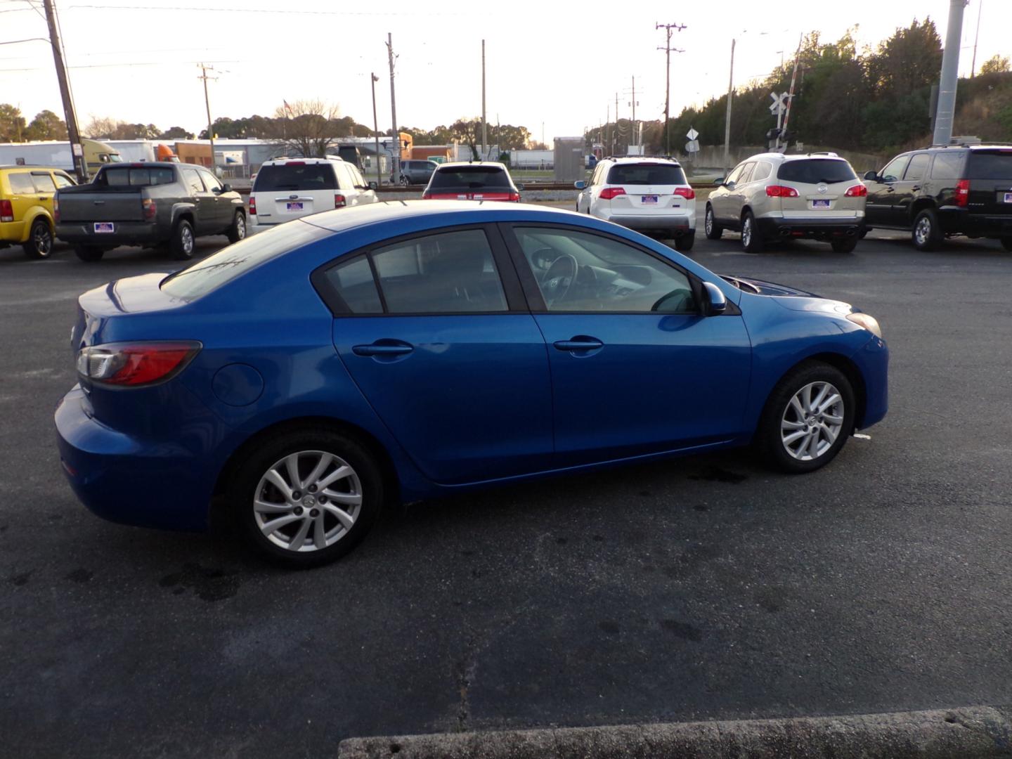 2012 Blue Mazda MAZDA3 (JM1BL1V7XC1) , located at 5700 Curlew Drive, Norfolk, VA, 23502, (757) 455-6330, 36.841885, -76.209412 - Photo#13